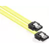 Cablu GoodConnections SATA 6 Gb/s cu clemă metalică, 0,50 m, galben 5047-A05Y