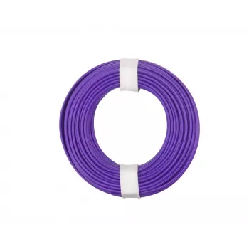 Fir de legătură Donau Elektronik 175-016 LiY 1 x 0,75 mm² violet (per unitate)