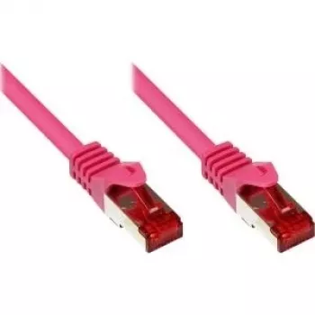 Cablu patch de rețea GoodConnections Alcasa 40 m Cat6 S/FTP RJ-45 tată la tată magenta 8060-400M