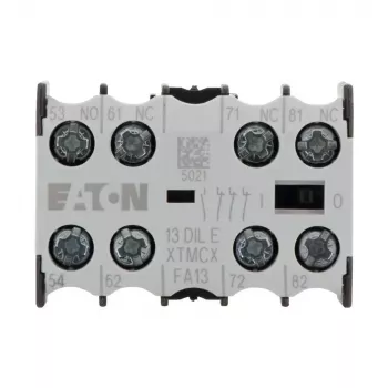 Aparat de comutare Eaton 13DILE, 45 x 86 x 58 mm, de la -25 la 50 °C, negru/alb 002397