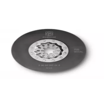 Lamă de ferăstrău FEIN 63502097210 MultiMaster HSS pentru lemn, metal, plastic, cupru, plastic armat cu fibră de sticlă, masă de chit, 8,5 cm, 1 bucată