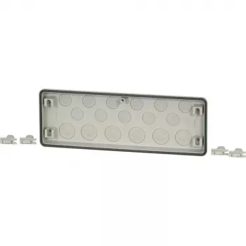 Flanșă pentru dulap de comandă Eaton FL4-3, policarbonat gri, 329 x 23 x 116 mm 017236