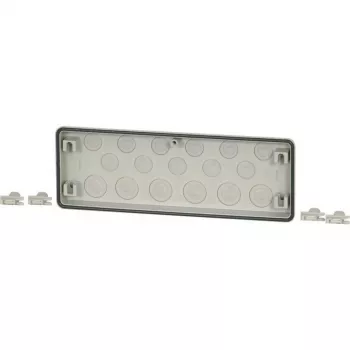 Flanșă pentru dulap de comandă Eaton FL4-3, policarbonat gri, 329 x 23 x 116 mm 017236