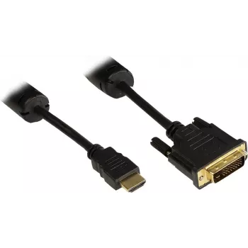 Cablu video HDMI la DVI-D Single Link Good Connections 1 m negru 4510-DD1