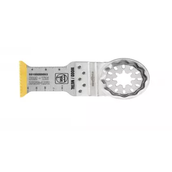 Lamă de ferăstrău bimetal Fein E-Cut Long-Life pentru scule multifuncționale Starlock, 35mm x 50mm, pachet de 1 99100000093