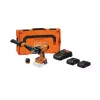 Mașină de găurit și înșurubat cu percuție cu acumulator FEIN ASCM 18-4 QMP AS 18V cu 2x acumulatori 5,0Ah, încărcător ALG 80 și valiză 71161665000