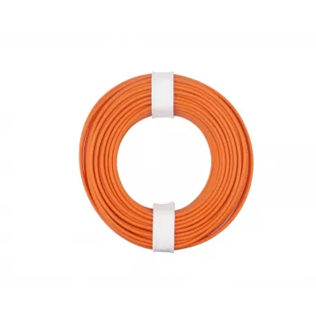 Cablu multifilar LiY Donau Elektronik 175-017 1 x 0,75 mm² portocaliu, 1 buc.