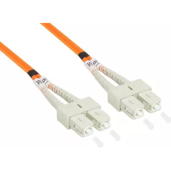 Cablu patch fibră optică Good Connections OM2 duplex multimode SC/SC 5 m LW-805SC