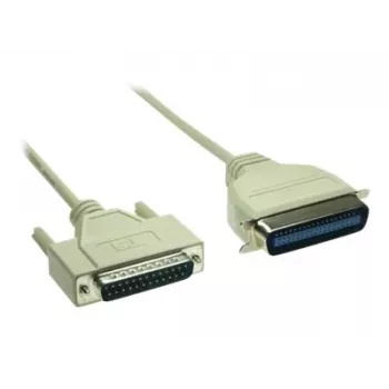 Cablu paralel pentru imprimantă GoodConnections Premium, DB25 tată la Centronics 36 tată, 0,6 m, gri, dublu ecranat 4090-06