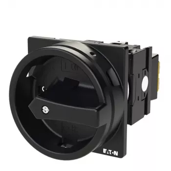 Comutator rotativ Eaton T0-2-1/EA/SVB-SW, 3 poli, negru, 041246
