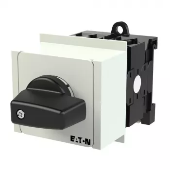 Comutator Eaton T0-3-15433/IVS 3 poli, IP30, negru/alb 055467