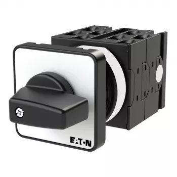 Comutator Eaton T0-4-8251/E, 2 poli, negru/alb, 013971