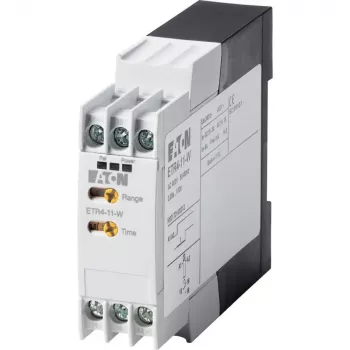 Releu electronic de timp Eaton ETR4-11-W, cu temporizare la acționare, 1 contact comutator 031883