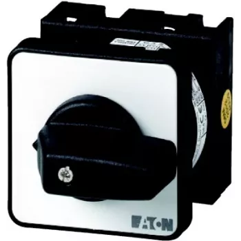 Comutator basculant Eaton T0-4-8223/E, 4 poli, negru/argintiu, 050712