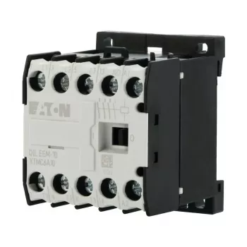 Contact auxiliar de contacter Eaton DILEEM-10-G 24 V DC, 1NO, 690 V, negru/alb 051643