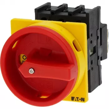 Întrerupător principal EATON P1-32/EA/SVB, 3 poli, 32 A, montaj aparent, funcție de oprire de urgență 081438