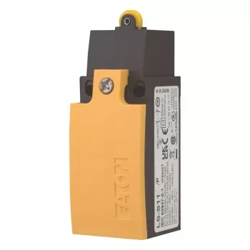 Întrerupător de limită cu tachet cu rolă Eaton LS-S11/P, 400 V AC, 4 A, 1NO+1NC, IP67 106788