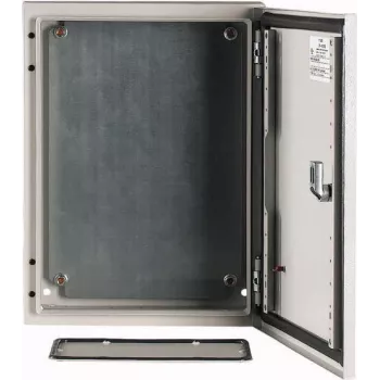 Carcasă pentru montaj pe perete Eaton CS-43/150, gri (RAL 7035), 400x300x150 mm, IP55, oțel 111681