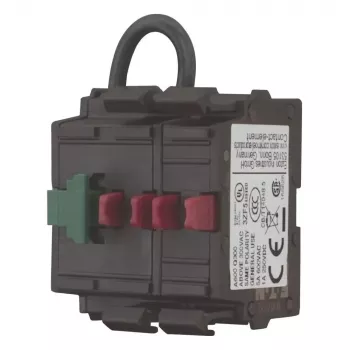 Releu de putere Eaton M22-K02SMC10, 2 NC, montaj frontal, borne cu șurub, negru 121474