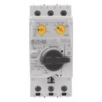 Întrerupător automat de protecție a motorului Eaton PKE12/XTU-1,2, 3 poli, 0,3-1,2 A 121731