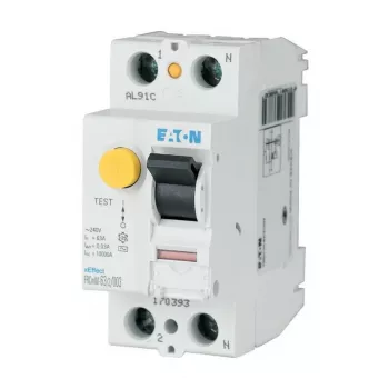 Întrerupător de protecție la curent rezidual Eaton Y7-170431 FRCMM-25/2/003-A, 2 poli, 25 A, 30 mA, tip A