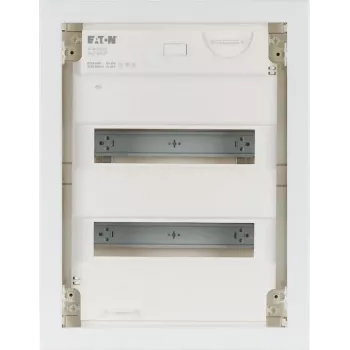Tablou multimedia de distribuție Eaton KLV-24UPP-F, montaj îngropat, 24 module, ușă albă 178800