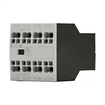 Eaton DILA-XHI13-PI Bloc de contacte auxiliare, 1NO+3NC, montaj frontal, borne cu șurub 199320