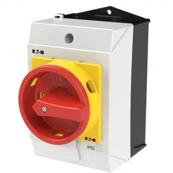 Comutator basculant Eaton T0-1-8200/I1/SVB, 1 pol, roșu/alb/galben 207145