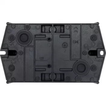 Comutator basculant Eaton T0-2-1/I1/SVB-SW, 3 poli, negru/alb 207148