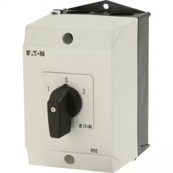 Comutator cu came Eaton T3-3-8212/I2, 3 poli, 32 A, negru/alb 207183