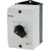 Comutator basculant Eaton T3-4-8410/I2, 3 poli, negru/alb 207195