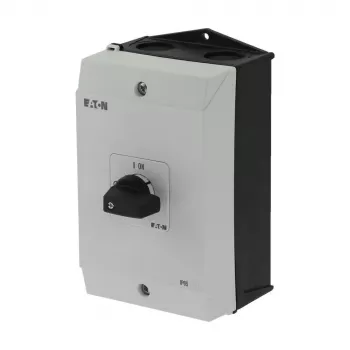 Întreruptor principal rotativ Eaton P1-32/I2, 3 poli, 32 A, negru/alb 207320