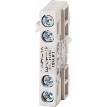 Eaton NHI-B-11-PKZ0 Bloc de contacte auxiliare, 1NO+1NC, alb, pentru PKZ0 208277