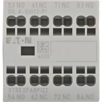 Eaton DILA-XHI22-PI Bloc de contacte auxiliare, 2NO+2NC, 4A, montaj frontal 199319