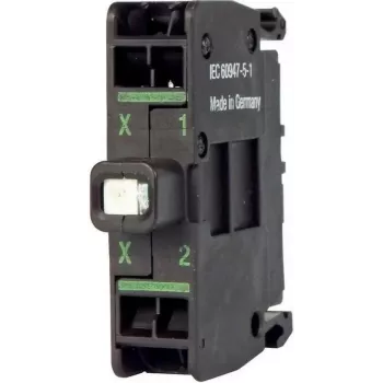 Element LED Eaton M22-CLEDC-G, verde, 24 V AC/DC, borne cu șurub 216574