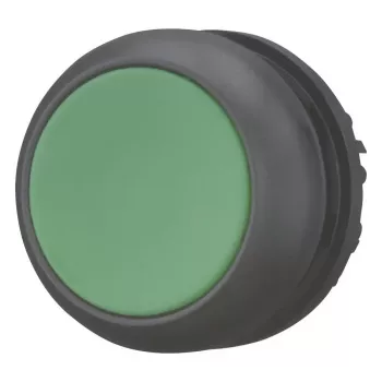 Buton de comandă Eaton M22S-D-G, verde/negru, plastic, IP66/IP67/IP69 216597