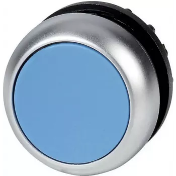 Buton de comandă Eaton M22-DR-B, albastru, crom, plastic, IP66/IP67/IP69 216623
