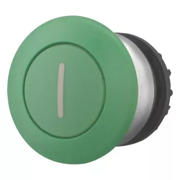 Comutator cu buton Eaton M22-DRP-G-X1, verde 216753