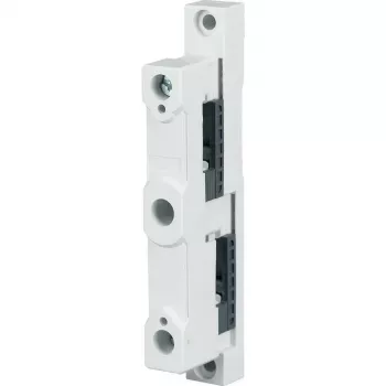 Suport pentru bare colectoare Eaton BBS-2/FL pentru bare colectoare plate, 2 poli, gri 107069