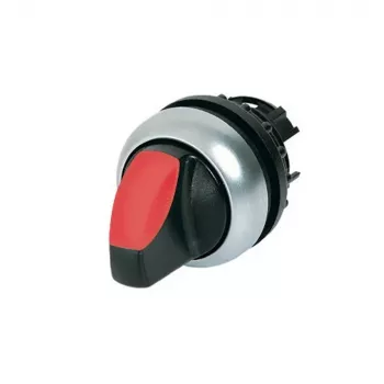 Comutator basculant Eaton M22-WRLK-R, negru/roșu/argintiu 216825