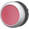 Comutator cu buton Eaton M22-DRL-R, negru/metalic/roșu 216946
