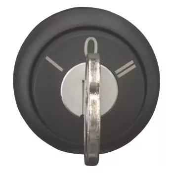 Comutator selector cu cheie Eaton M22S-WRS3, 3 poziții, cu reținere, negru 216901