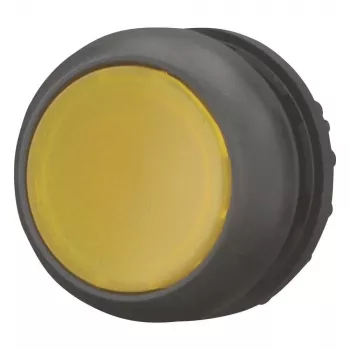Comutator cu buton Eaton M22S-DL-Y, negru/galben 216930