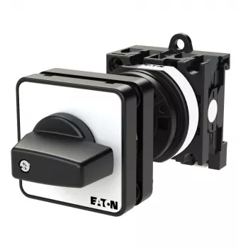 Întrerupător Eaton T0-1-15431/Z, 1 pol, negru/alb