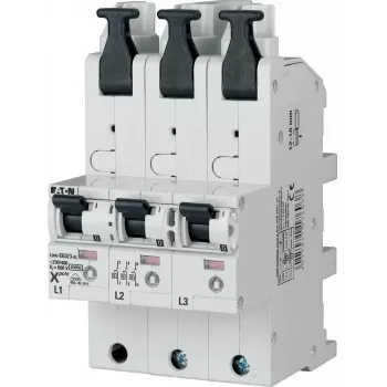 Întrerupător automat de protecție Eaton LSHU-E16/3-KL tip E, 3 poli, 16 A, 400 V AC, 10 kA 119712