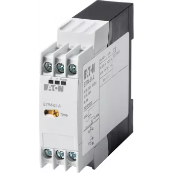 Eaton ETR4-51-A Releu temporizator stea-triunghi, 24-240V AC/DC, 3-60s, 2 CO, șină DIN 031884