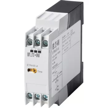 Eaton ETR4-51-A Releu temporizator stea-triunghi, 24-240V AC/DC, 3-60s, 2 CO, șină DIN 031884