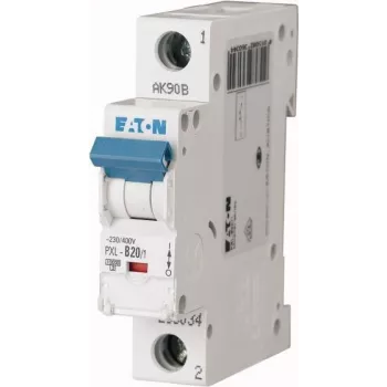 Întrerupător automat de protecție Eaton PXL-C20/1, 1P, C, 20A, 10kA 236060