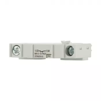 Bloc de contacte auxiliare Eaton NHI-E-10-PKZ0, 1 NO, montaj lateral, alb, pentru întreruptoare de protecție a motorului PKZ0 082884