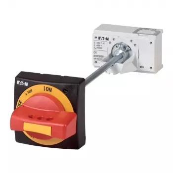 Eaton NZM2-XTVDV Mâner rotativ de cuplare a ușii, blocabil, roșu 260180